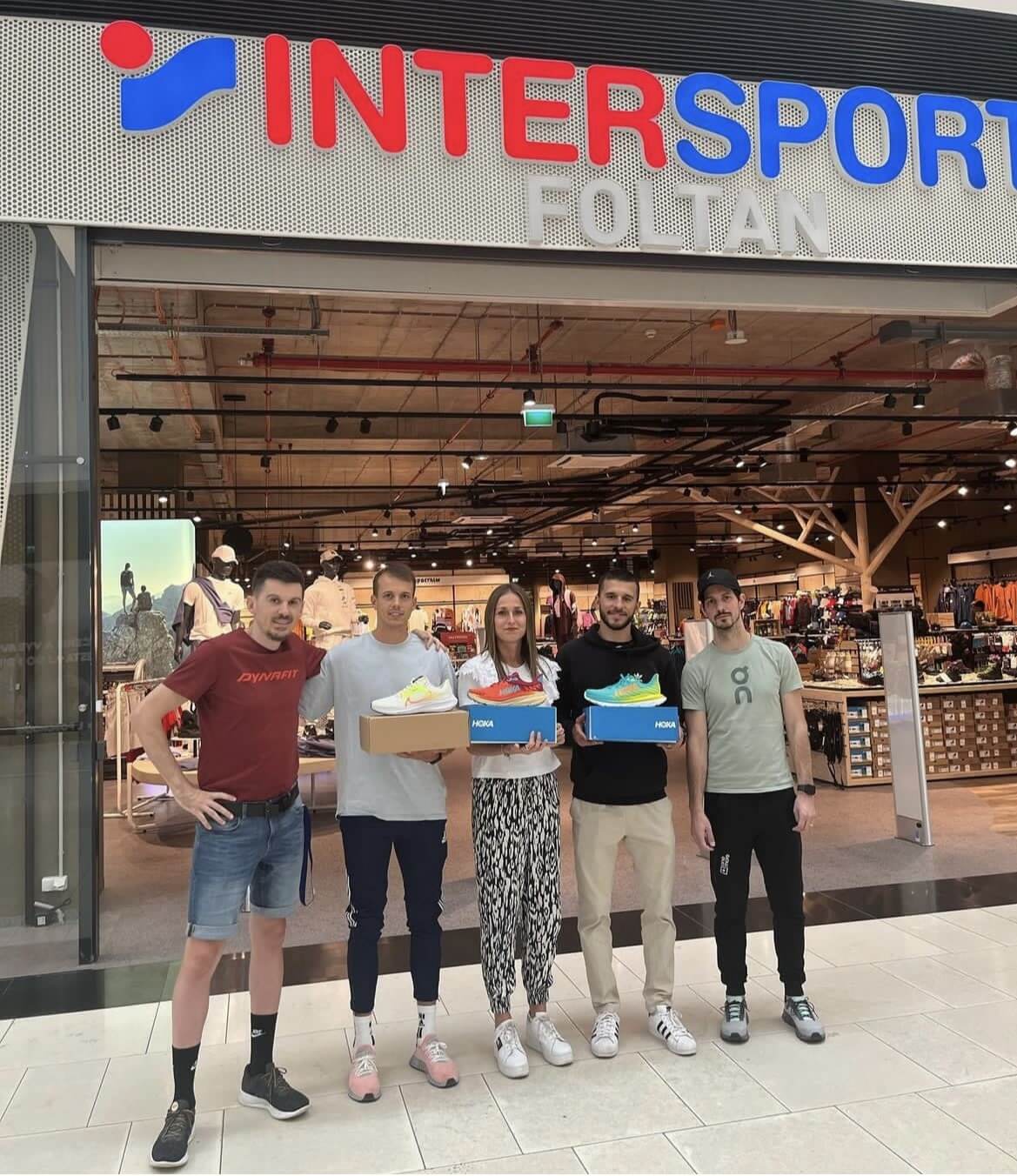 Promo akcia Sportart v predajni Intersport Nivy Bratislava