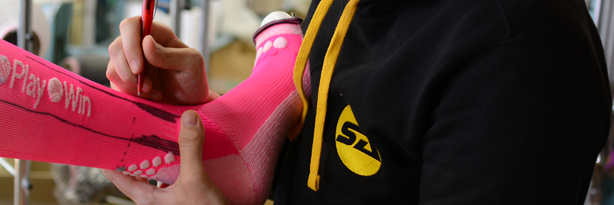 Vyvoj kompresnych podkolienok Sportart