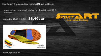 Darekov poukka - 1x Vloky SportART s dopravou