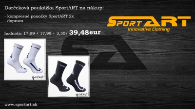 Darekov poukka - 2 x ponoky SportART s dopravou