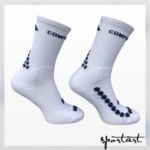 Kompresn� pono�ky SportART CompresSocks MID biele