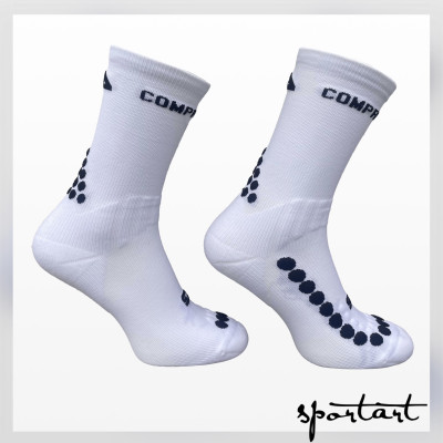 Outdoorov ponoky SportART CompresSocks MID biele