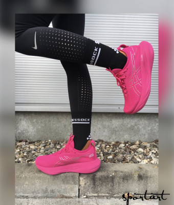 Asics Gel-Nimbus 25 pink rave/pure silver women