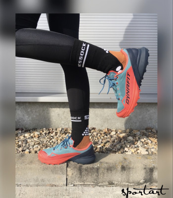 Dynafit Ultra 50 gtx brittany blue/hot coral women