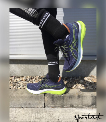 Asics Gel-Kayano 29 midnight/lime zest men
