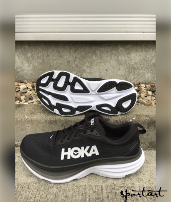 Hoka Bondi 8 wide bwht men