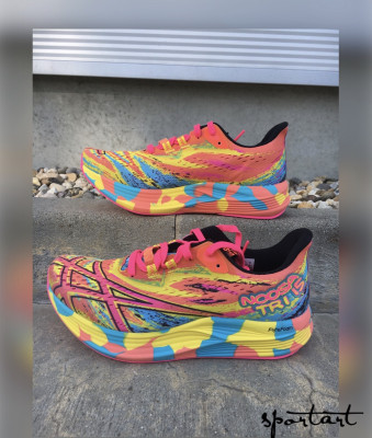 Asics Noosa TRI 15 aquarium/vibrant yellow women