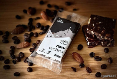 Surov tyinky s kvovou chuou RAW ARABICA 50g - 2ks