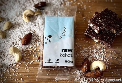 Surov tyinky s kokosovou chuou RAW KOKOS 50g - 2ks